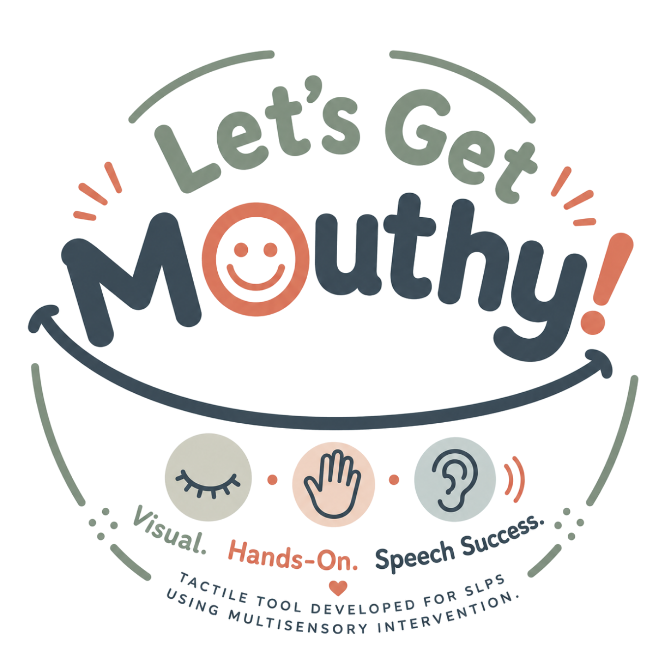 Let's Get Mouthy full brand logo